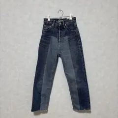 SLY JEANS 전환 디자인 데님 팬츠