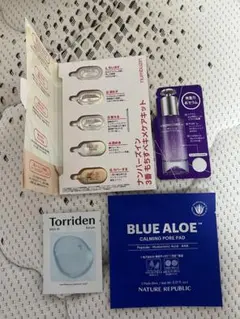 ナンバーズイン 3番もちすべキメケアキット Torriden 等 サンプルセットのサムネイル