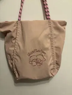 キキララ　キャラクター刺繍トートバッグ