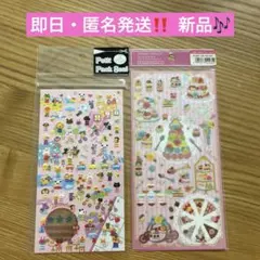 【新品‼️】カミオジャパン スイーツ＆アニマルシール 2点セットのサムネイル