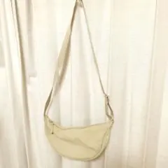 UNIQLO ラウンドミニショルダーバッグ ベージュ