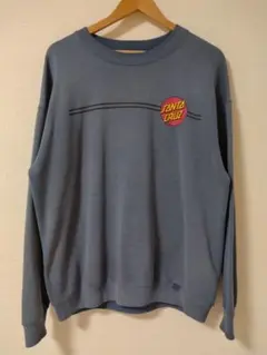 SANTA CRUZ NHS 90s カラータグ スウェット ネイビー 両面のサムネイル