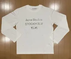 【極美品】Acne Studios ラインストーン ロンT カットソー S~Mのサムネイル