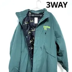 graniph アウター 3way ビューティフルシャドーエイリアンズ｜3WAYマウンテンパーカー｜ユニ