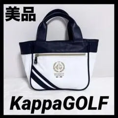 【美品】KappaGOLF カートバッグ　ラウンドバッグ　トートバッグ　ゴルフのサムネイル
