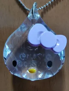 【美品】ハローキティ クリスタルカット スワロフスキー風キーチェーン