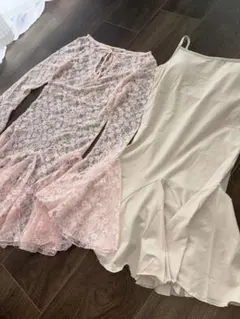 andmary Cereza lace mini dress pink Fサイズ - メルカリ