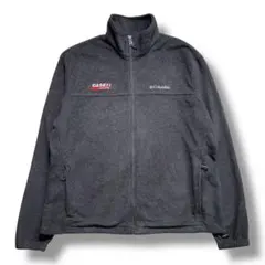 F1346　【即購入OK】Columbiaフリースジャケット　XL　ダークグレー