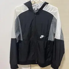 Nike フード付きジャケット Lサイズ ブラック/グレー