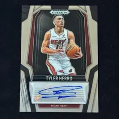 Tyler Herro タイラー・ヒーロー Prizm Black Auto