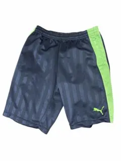 PUMA プーマ　ハーフパンツ ジャージ 黄緑