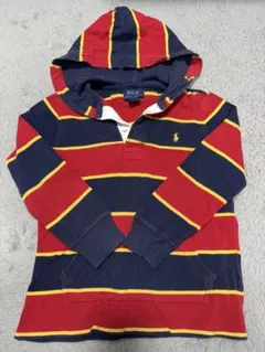 Polo Ralph Laurenフード付きポロシャツ110 4/4Tポロラルフ