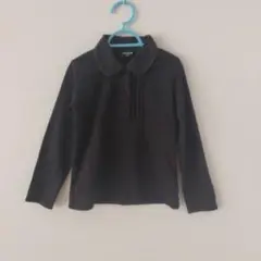 COMME CA ISM 長袖カットソー 120A ブラック