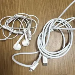 Apple純正 Lightning 有線イヤホン ライトニング