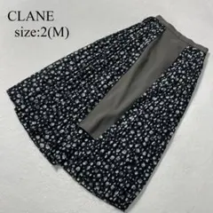 CLANE ドロップフラワープリーツレイヤードスカート サイズM 匿名配送