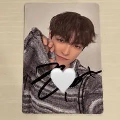 ATEEZ ホンジュン アジアツアー センドオフ サイン トレカ