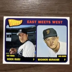 Topps 1997 Hideki Irabu ルーキーカード