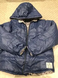 カルディア キッズ リバーシブル中綿ジャンパー　120or130cm
