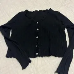 リブカーディガン