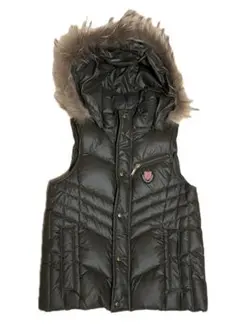 y2k グランジ ダウンベスト