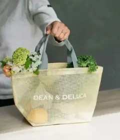 新品未使用☆ディーンアンドデルーカ　メッシュトートS2023