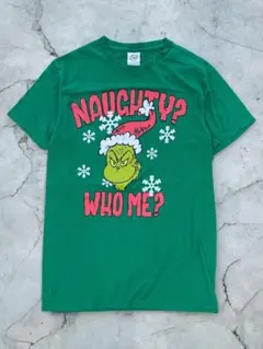 【R94】グリンチ クリスマス Tシャツ DELTA PRO WEIGHT 緑S