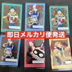 ナムコ限定　ヒロアカ　カード6枚セット