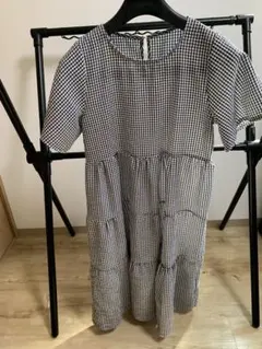 ギンガムチェックワンピース