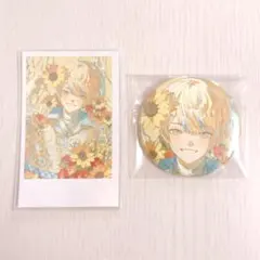 緋八マナ 誕生日 グッズ 2024 チェキ 缶バッジ