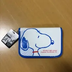 PEANUTS スヌーピー IDカードケース レトロ