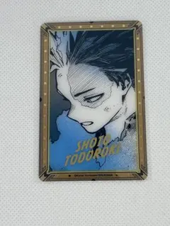 僕のヒーローアカデミア 轟焦凍 箔押しクリアカード マルイ 僕のヒーローアカデミア 轟焦凍 箔押しクリアカード マルイ