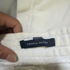 TOMMY HILFIGER スウェットショートパンツ ホワイトのサムネイル