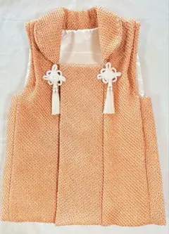 七五三 総絞り 被布 あんず - メルカリ
