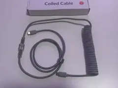 Keychron コイル式アビエイターケーブル USB Type-C