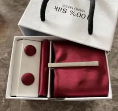 【新品訳あり】メンズネクタイ ４点セット 100％シルクネクタイ