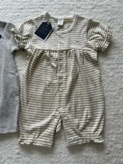 【新品タグ付き】コトリ ロンパース カバーオール ベビー服 50 60 70