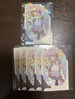 プロセカ 感謝祭 5th グリーティングカード 箔押し 瑞希