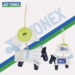 YONEX 馬年地域限定テニス・バドミントン　バッグチャーム／キーホルダー青1個