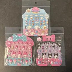 韓国 サンリオマシュマロシール3種類セット
