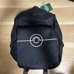 ポケパークカントー 限定 リュック 新品 未使用 タグ付き ブラック