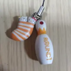 未使用　ハローキティ　ラウンドワン　ストラッピン　平成レトロ　ソックス　靴下