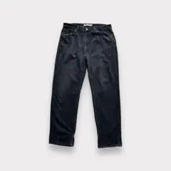 リーバイス 550 ブラックデニム W38 L34 ハイチ製 極太バギー 00s