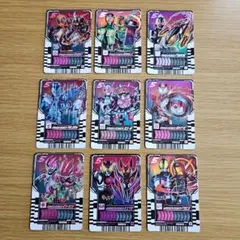 ライドケミートレカ　仮面ライダーガッチャード　まとめ売り　9枚セットのサムネイル