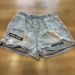 ANAPGIRL ダメージショートパンツ