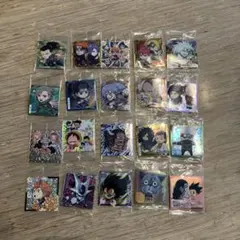 ジャンプキャラクターズ スクエアシール 20枚セット
