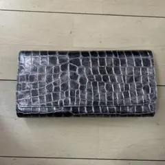 クロコダイル風ショルダーバッグ ピンク