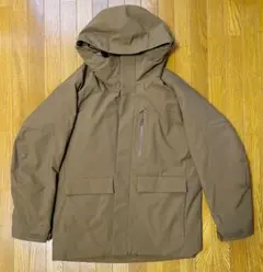 UNIQLOユニクロ ハイブリッドダウンパーカ ジャケット M メンズ ブラウン