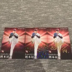 プロ野球チップス 則本昂大 スターカード2023 3枚セット