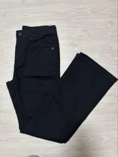 GU フレアジーンズ　黒