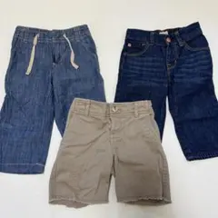 babyGap 80サイズ デニムショートパンツ 3点セット